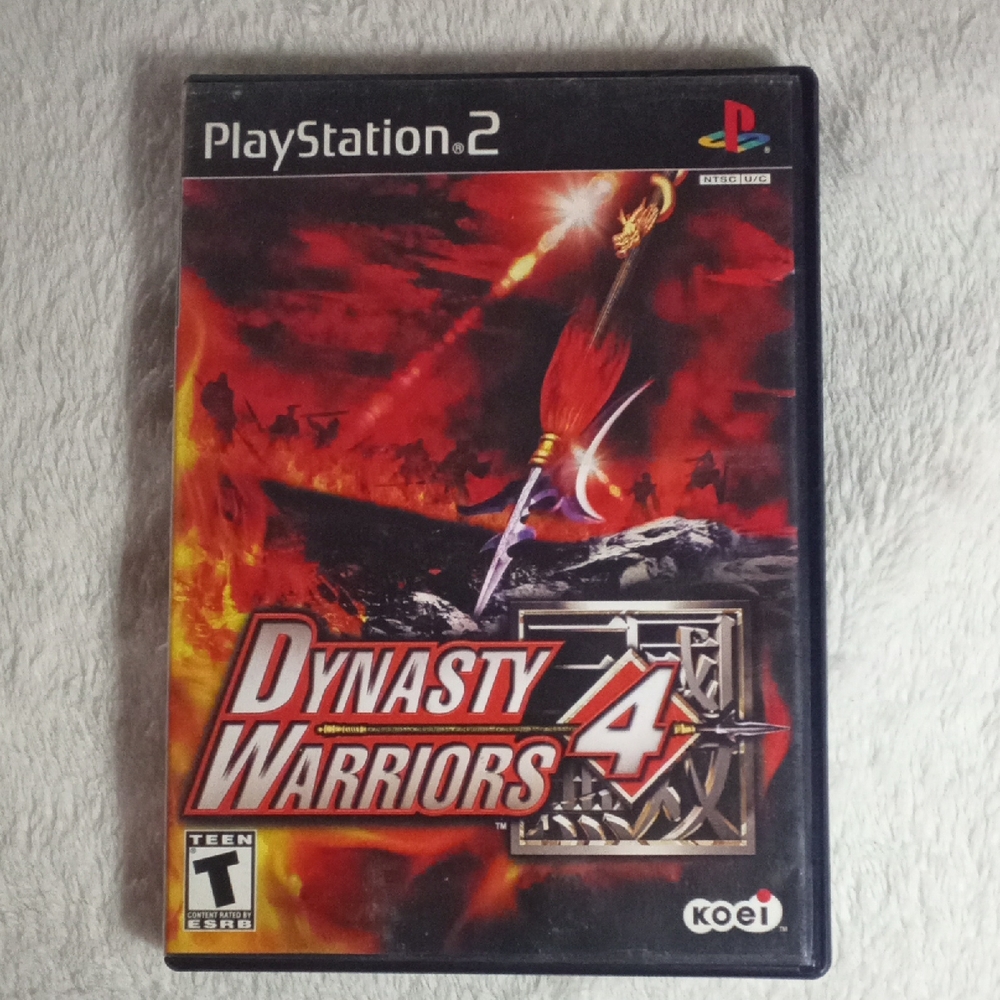 Dynasty Warriors 4 for PlayStation 2 - Black Case
